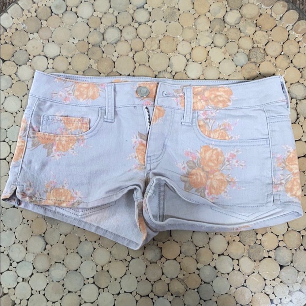 American eagle printed shorts
